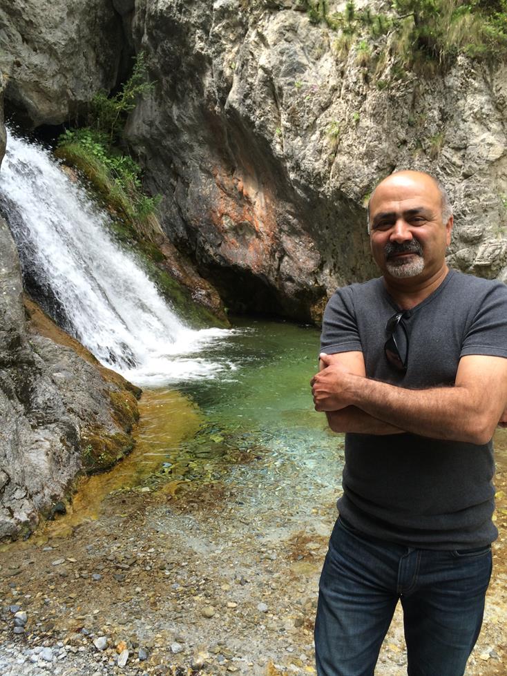 Image of Faris Nejad at Mount Olympus in 2015